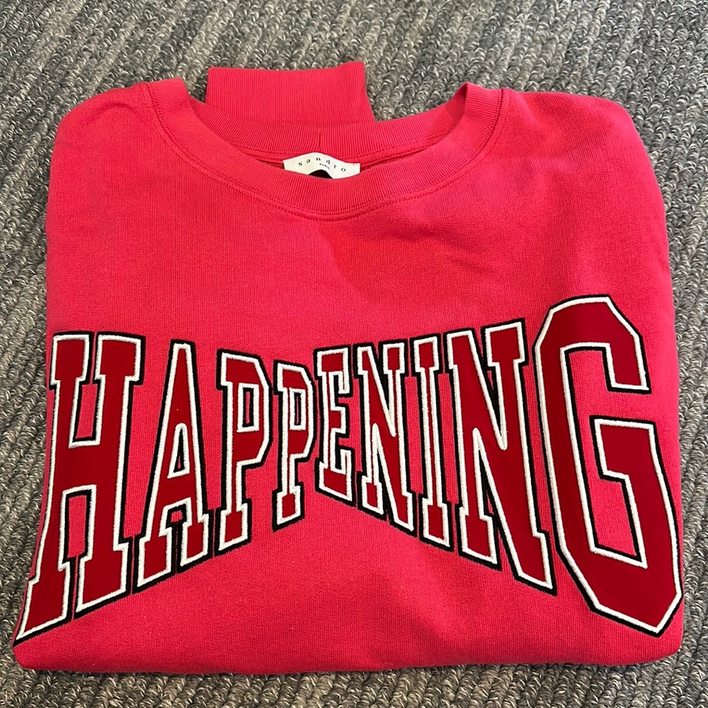 Sandro EXTREMELY RARE vintage crewneck hoodie